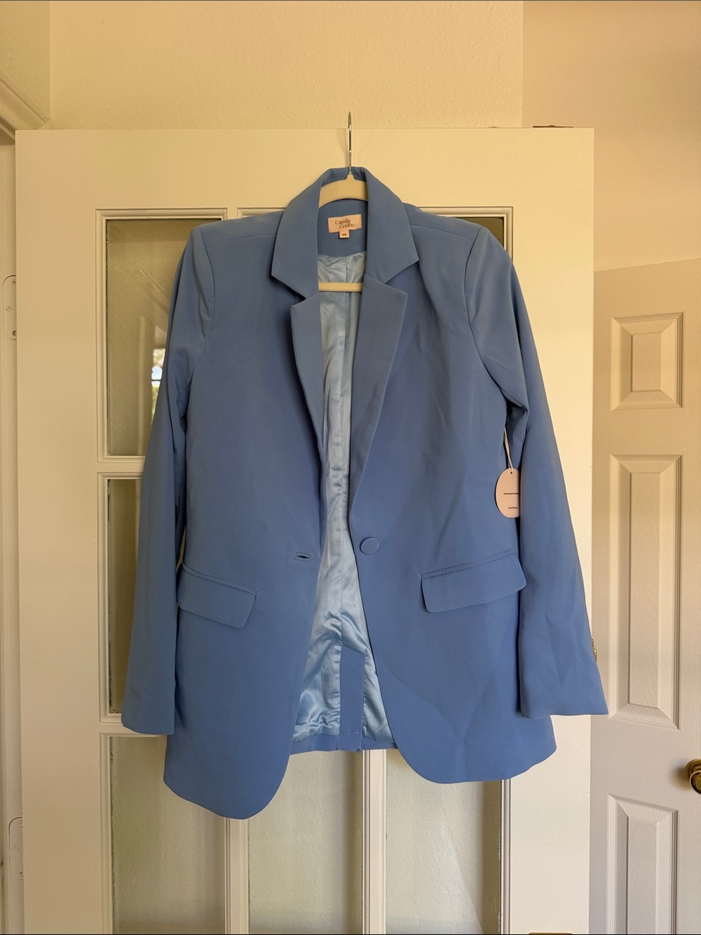 REVOLVE Powder Blue Women's Blazer Jacket